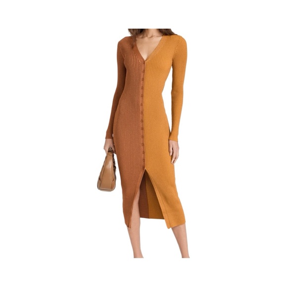 STAUD Dresses & Skirts - NWT Staud Shoko Sweater Dress size Medium